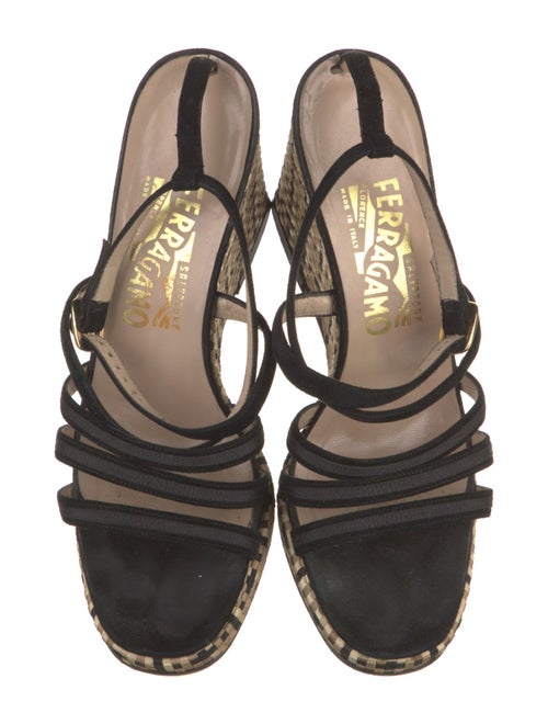 Salvatore Ferragamo Suede Espadrilles