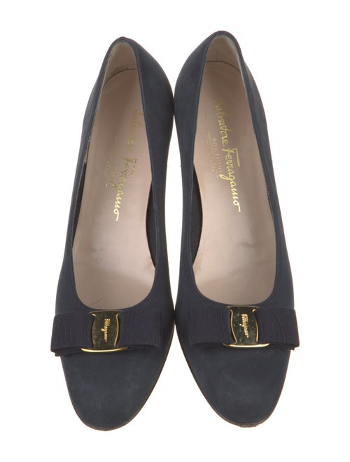 Salvatore Ferragamo Suede Pumps