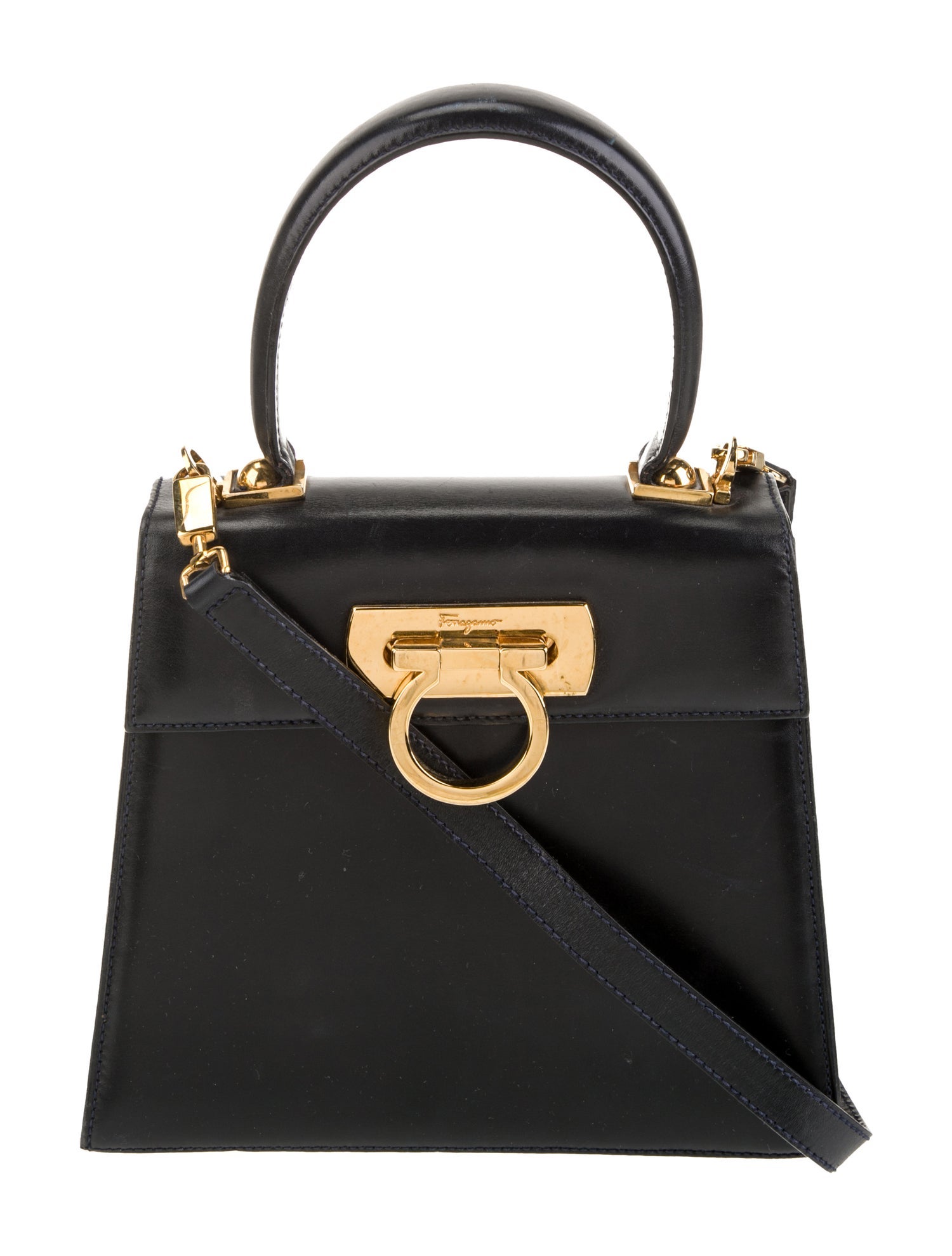 Salvatore Ferragamo Gancio Gancini Kelly bag