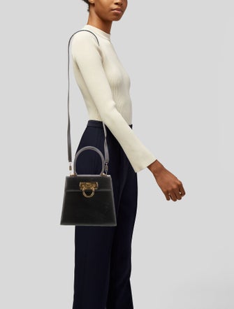 Salvatore Ferragamo Gancio Gancini Kelly bag