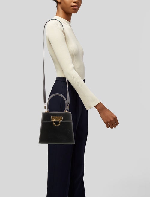 Salvatore Ferragamo Gancio Gancini Kelly bag