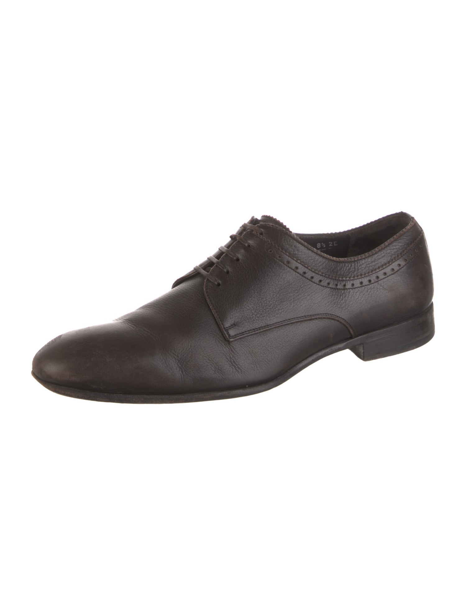 Salvatore Ferragamo Leather Derby Shoes