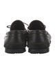 Salvatore Ferragamo Gancini Logo Leather Moccasins