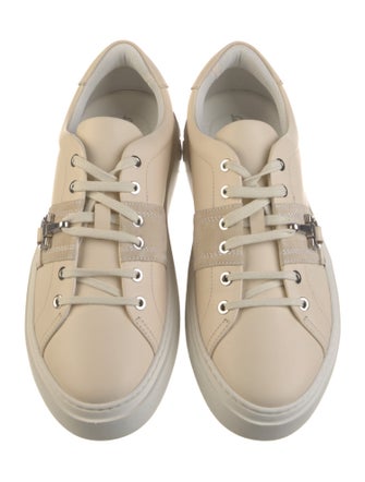 Salvatore Ferragamo Leather Sneakers