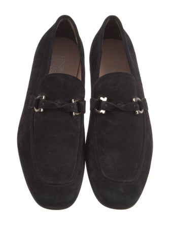 Salvatore Ferragamo Suede Loafers
