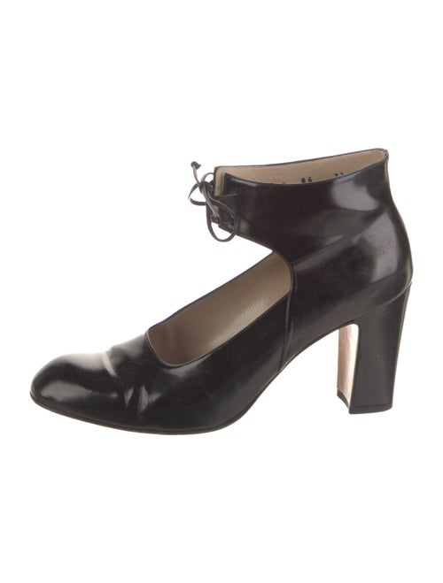 Salvatore Ferragamo Gancini Logo Leather Pumps