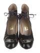 Salvatore Ferragamo Gancini Logo Leather Pumps