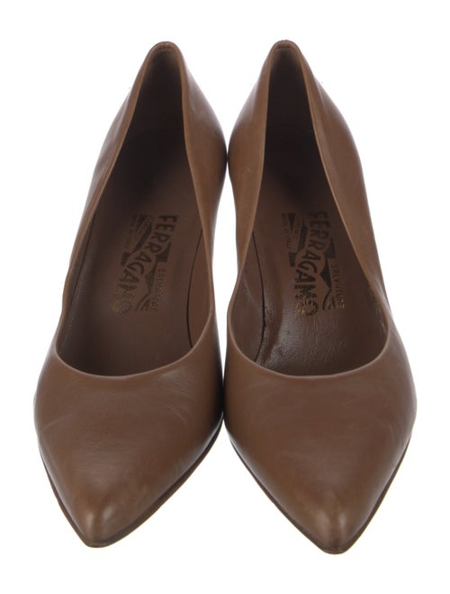 Salvatore Ferragamo Leather Pumps