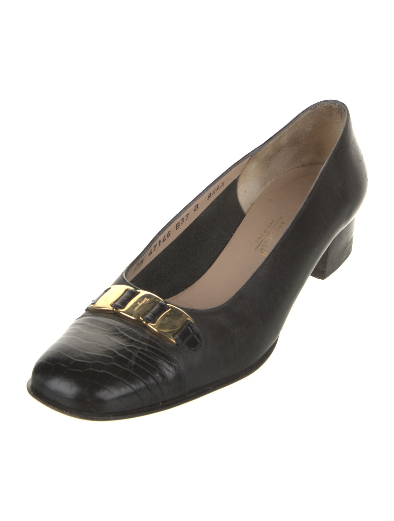Salvatore Ferragamo Leather Pumps
