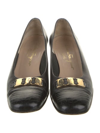 Salvatore Ferragamo Leather Pumps