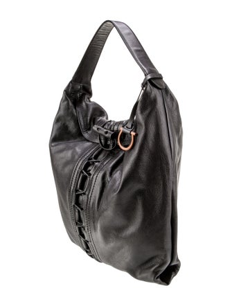 Salvatore Ferragamo Leather Top Handle Bag