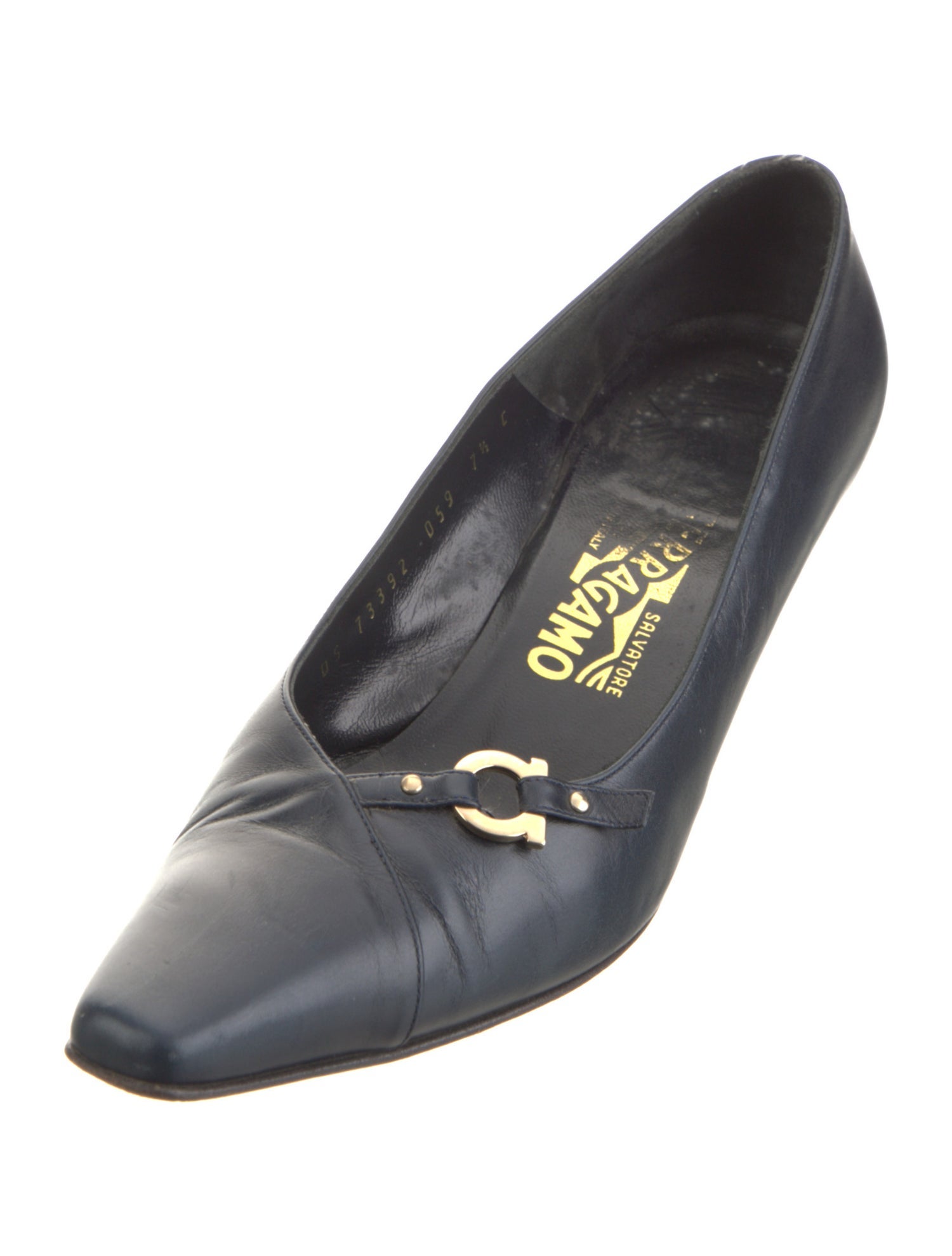 Salvatore Ferragamo Leather Pumps