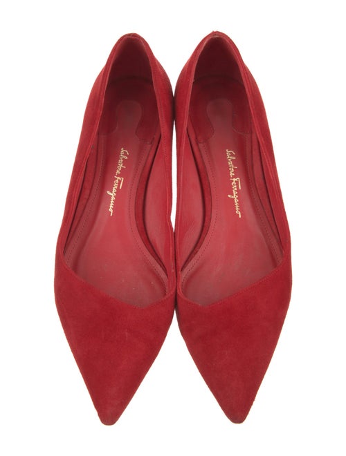 Salvatore Ferragamo Suede Flats