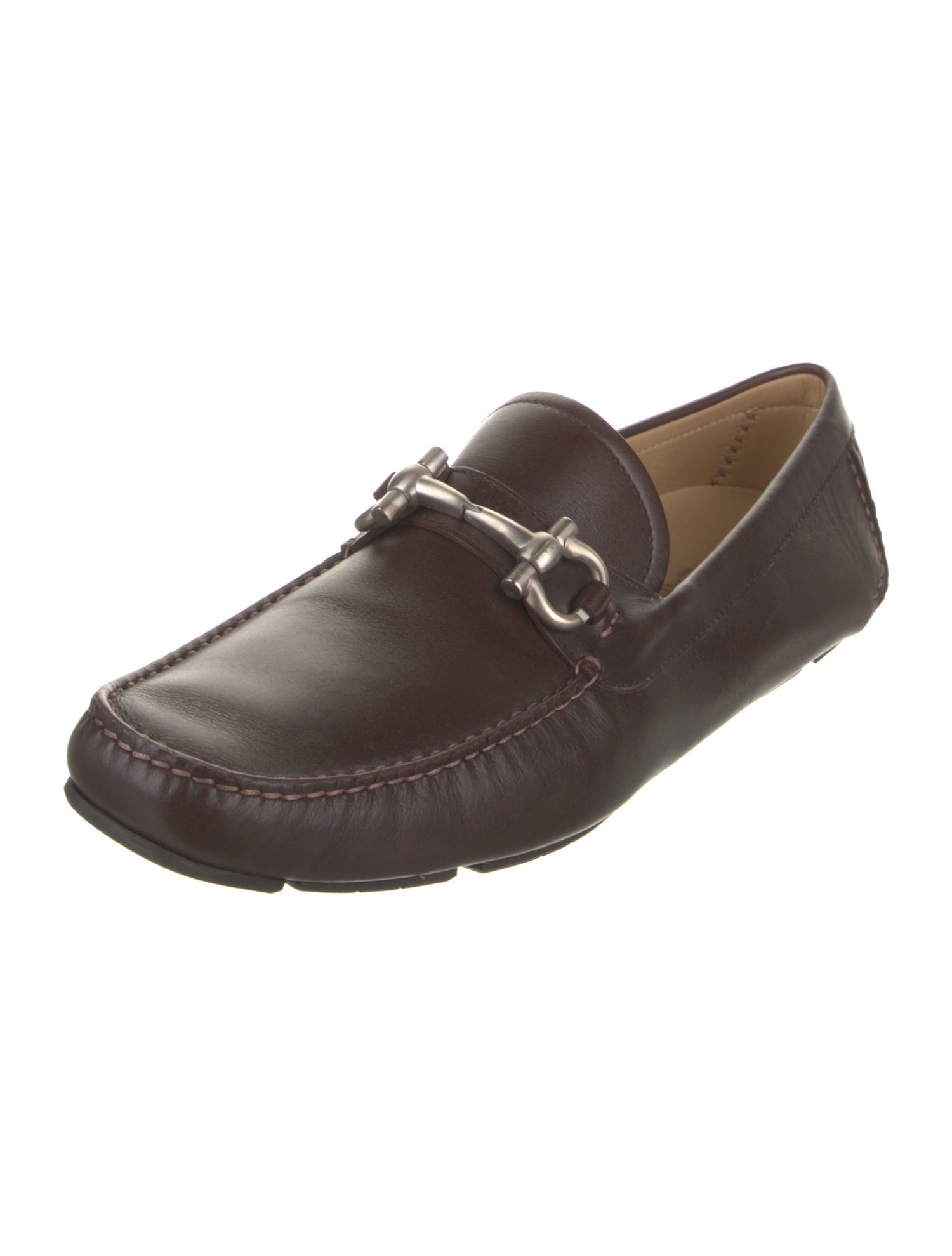 Salvatore Ferragamo Leather Moccasins