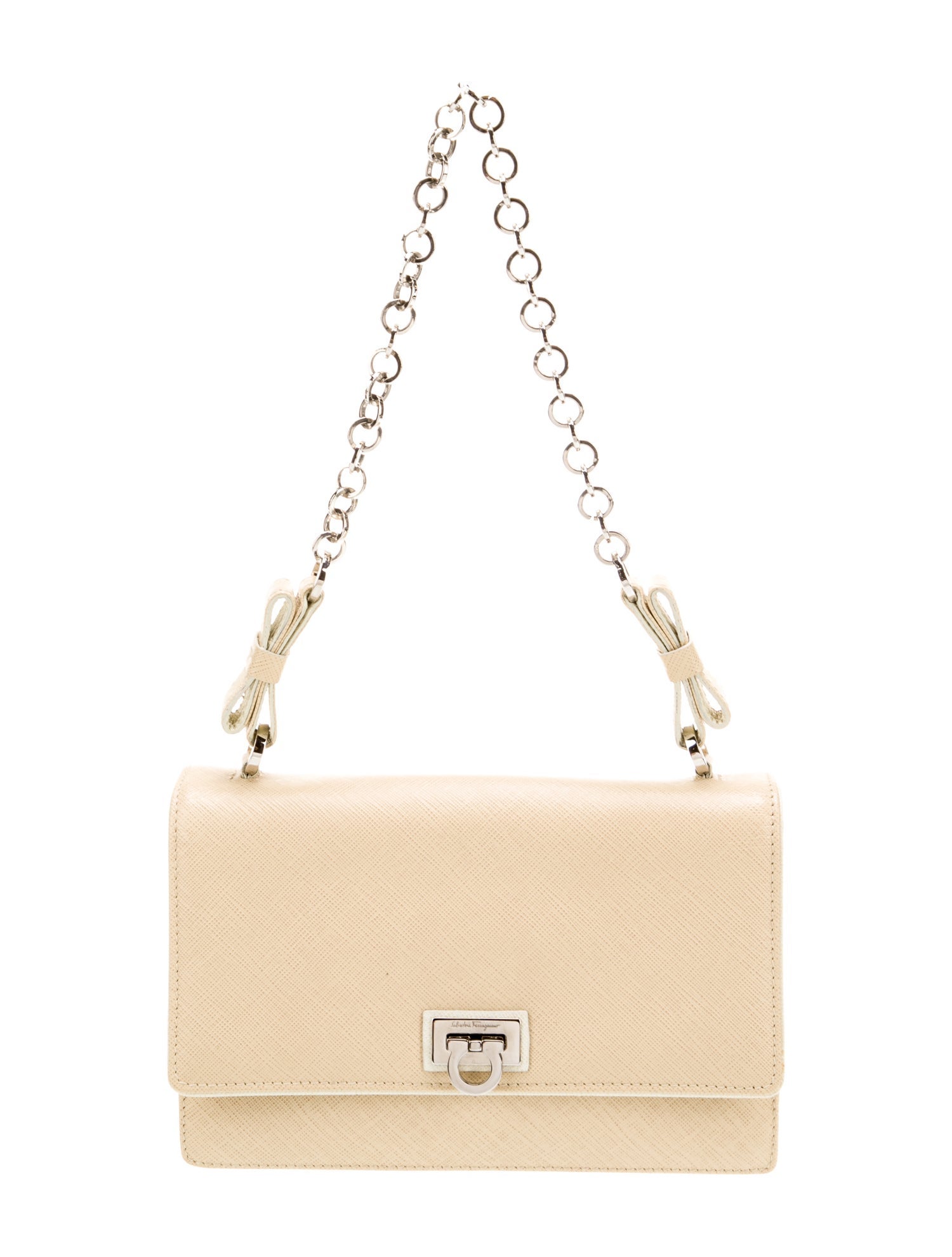 Salvatore Ferragamo Leather Top Handle Bag