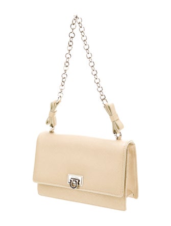 Salvatore Ferragamo Leather Top Handle Bag