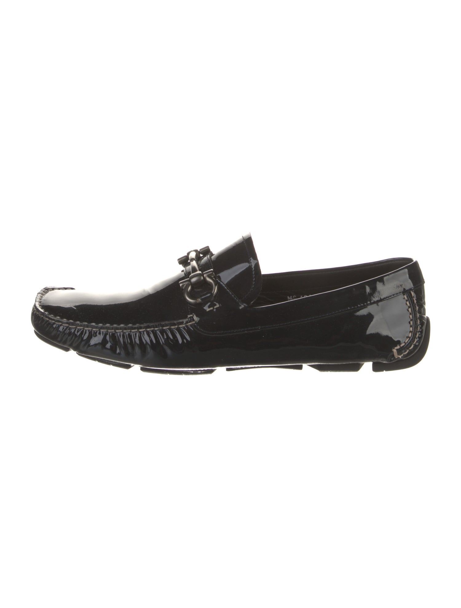 Salvatore Ferragamo Patent Leather Drivers