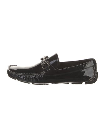 Salvatore Ferragamo Patent Leather Drivers