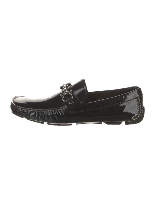 Salvatore Ferragamo Patent Leather Drivers