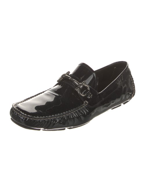 Salvatore Ferragamo Patent Leather Drivers