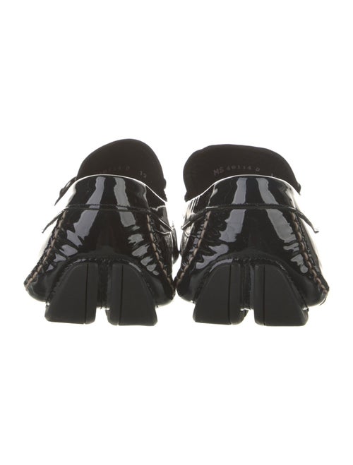 Salvatore Ferragamo Patent Leather Drivers