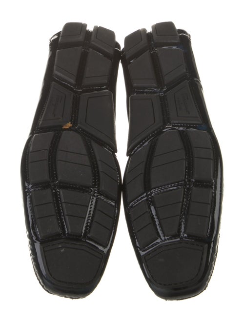 Salvatore Ferragamo Patent Leather Drivers