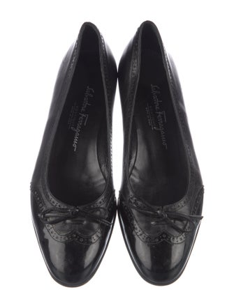 Salvatore Ferragamo Leather Flats