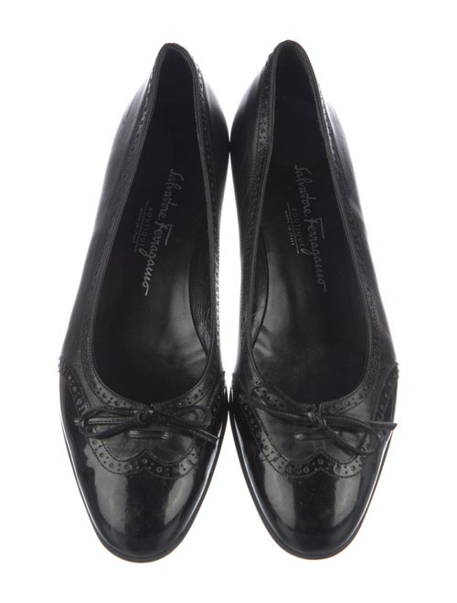 Salvatore Ferragamo Leather Flats