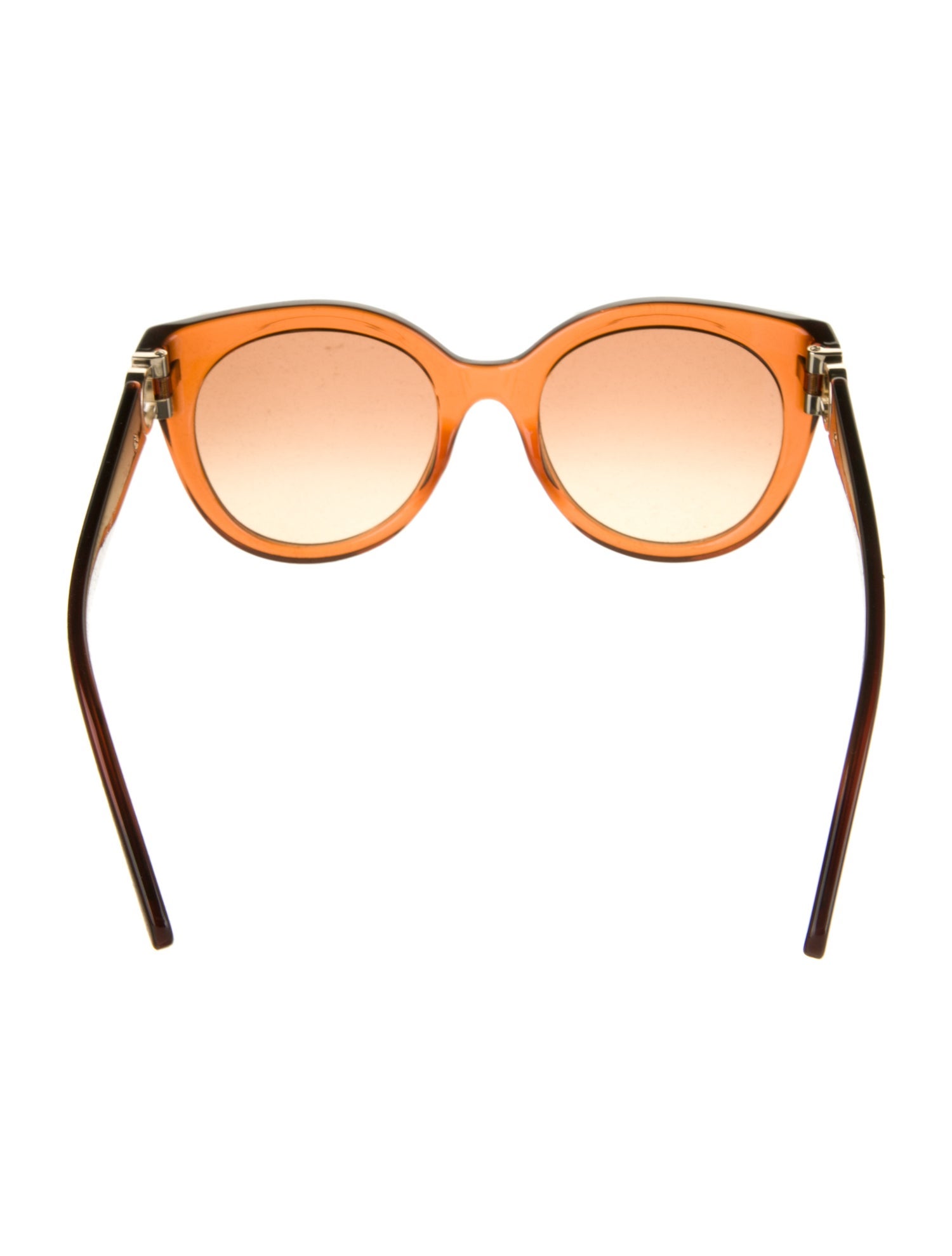 Salvatore Ferragamo Round Tinted Sunglasses