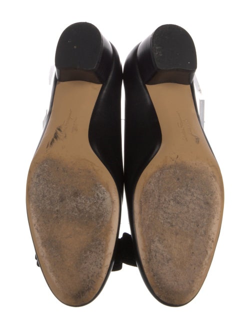 Salvatore Ferragamo Vara Bow Accent Leather Flats