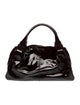 Salvatore Ferragamo Patent Leather Top Handle Bag