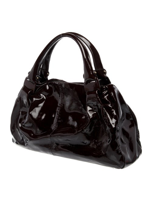 Salvatore Ferragamo Patent Leather Top Handle Bag