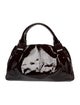 Salvatore Ferragamo Patent Leather Top Handle Bag