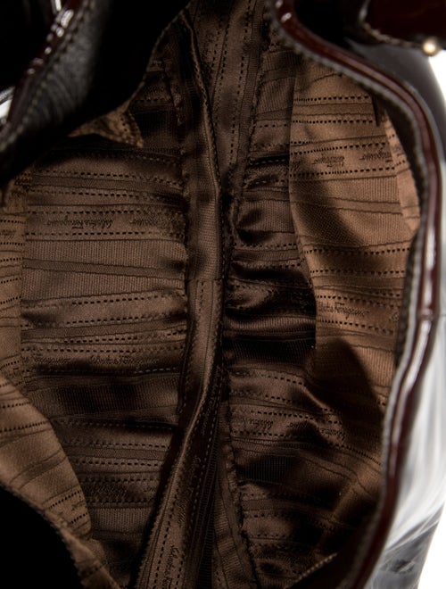 Salvatore Ferragamo Patent Leather Top Handle Bag