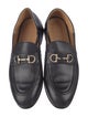 Salvatore Ferragamo Gancini Logo Leather Loafers