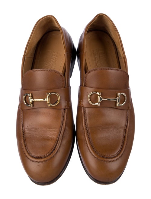 Salvatore Ferragamo Leather Loafers