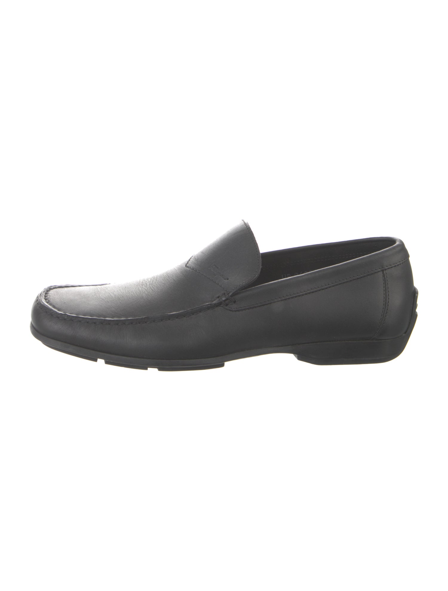 Salvatore Ferragamo Gancini Logo Leather Loafers