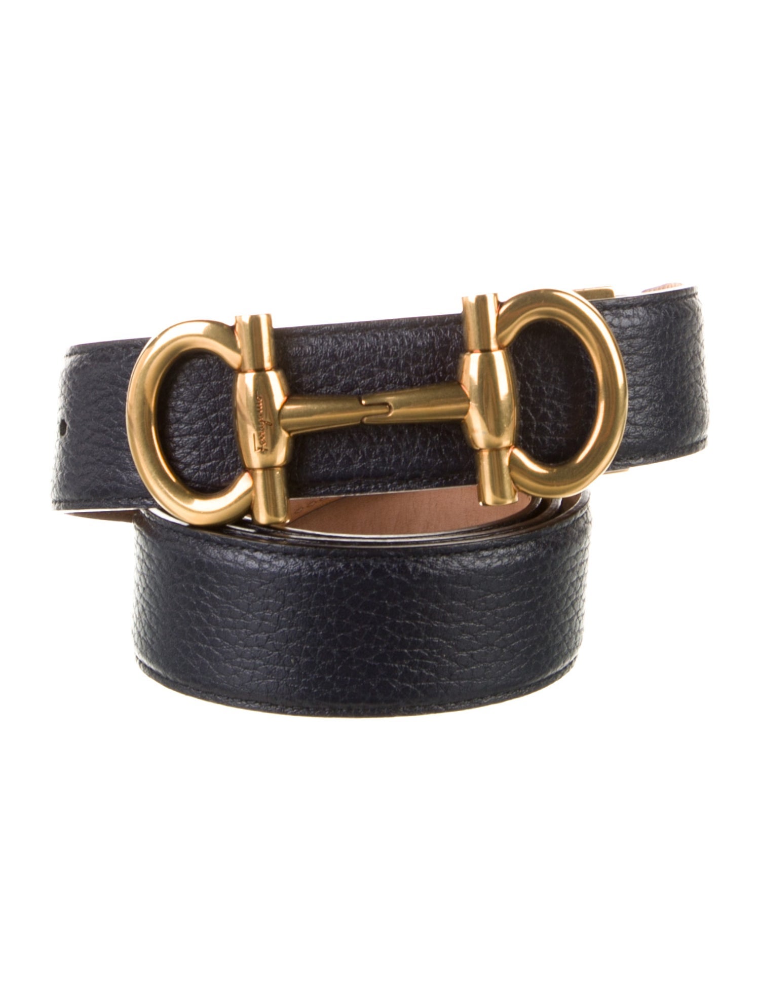 Salvatore Ferragamo Leather Belt Kit