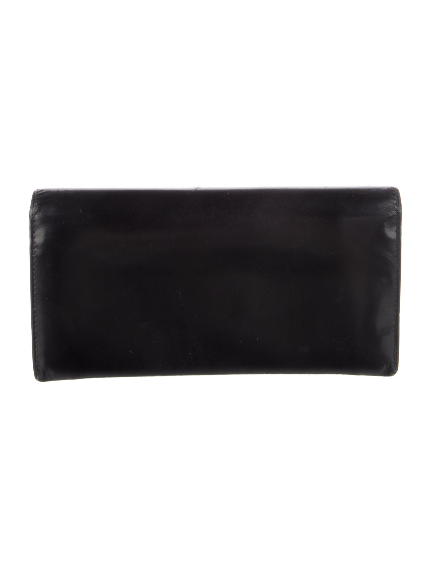 Salvatore Ferragamo Leather Printed Continental Wallet