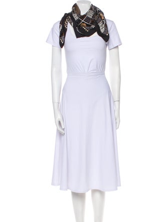 Salvatore Ferragamo Silk Printed Scarf