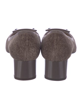 Salvatore Ferragamo Suede Pumps