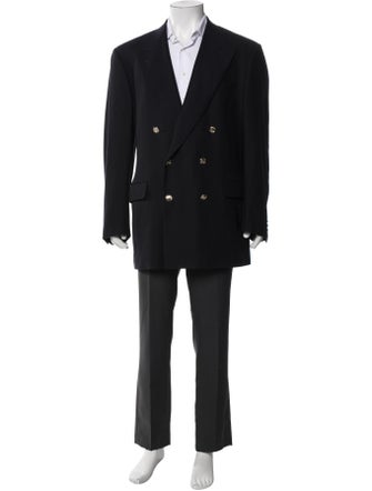 Salvatore Ferragamo Virgin Wool Peacoat