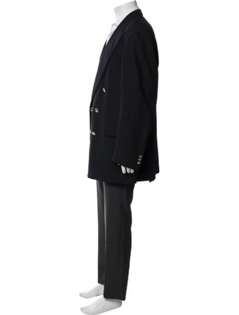 Salvatore Ferragamo Virgin Wool Peacoat