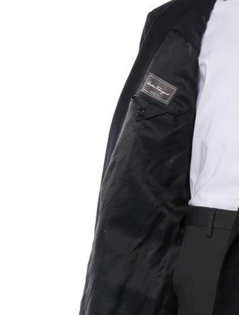 Salvatore Ferragamo Virgin Wool Peacoat