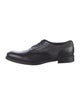 Salvatore Ferragamo Embossed Leather Oxfords