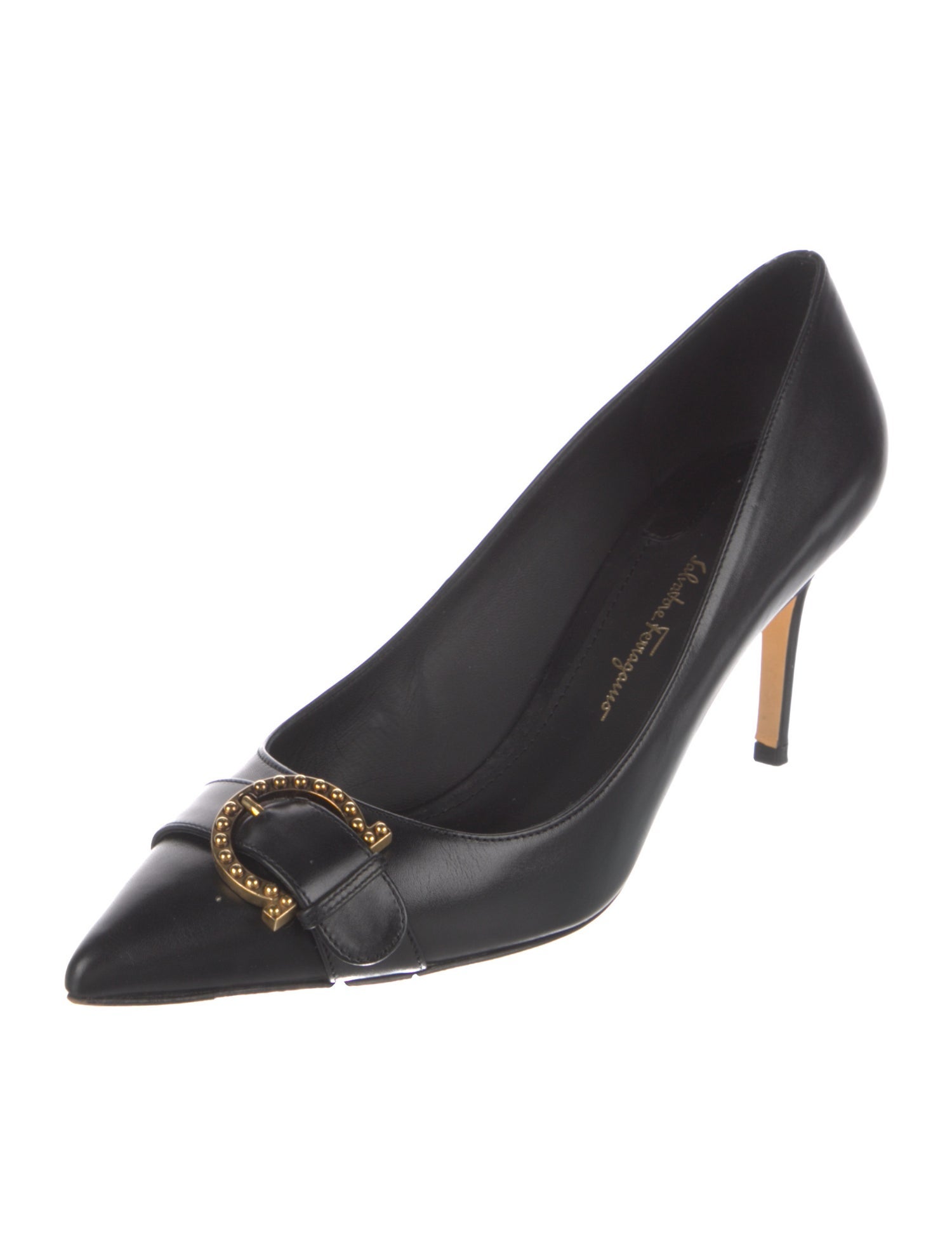 Salvatore Ferragamo Leather Pumps