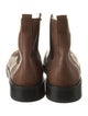Salvatore Ferragamo Leather Chelsea Boots