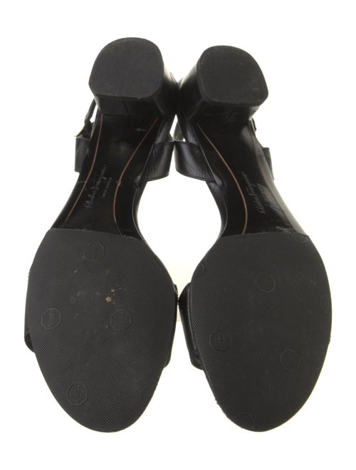 Salvatore Ferragamo Leather Slingback Sandals