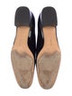 Salvatore Ferragamo Patent Leather Bow Accents Pumps