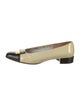 Salvatore Ferragamo Gancini Logo Patent Leather Pumps